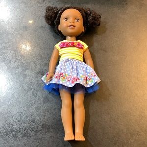 American Girl Wellie wishers Kendall doll